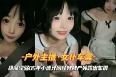 【乱伦】女仆装小虎牙网红妹妹户外车震